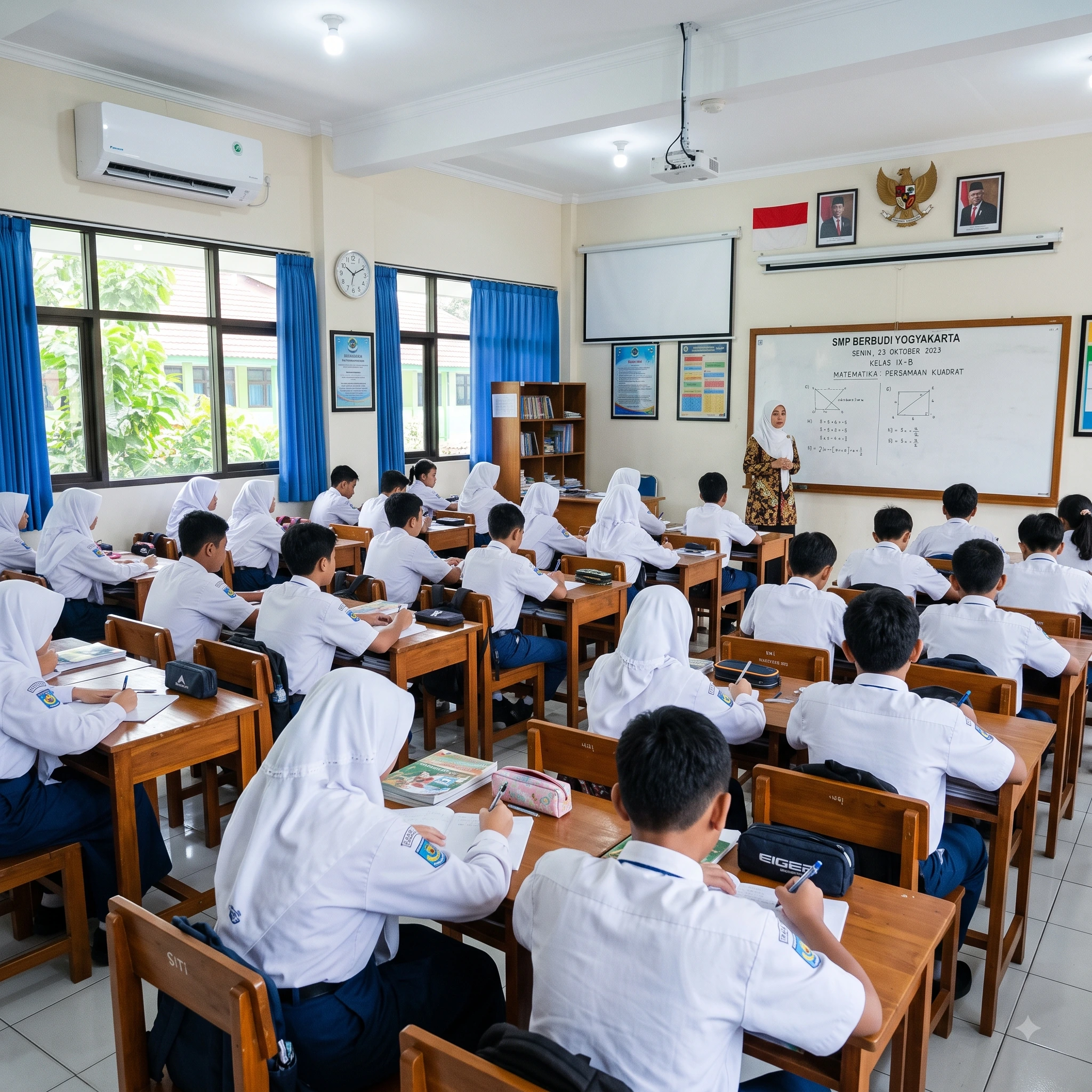 Ruang Kelas AC Modern